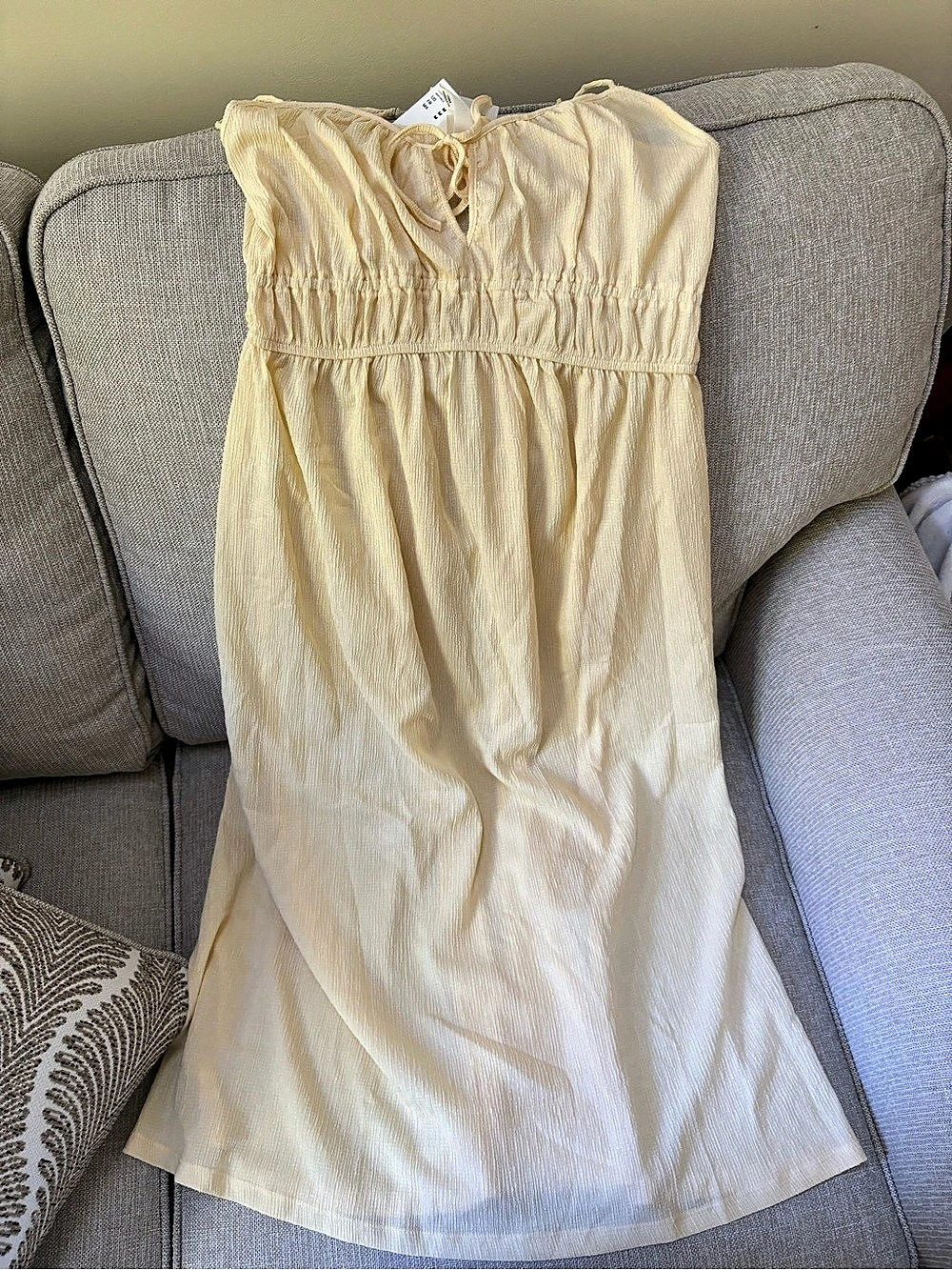 Yellow Mini Dress NWT